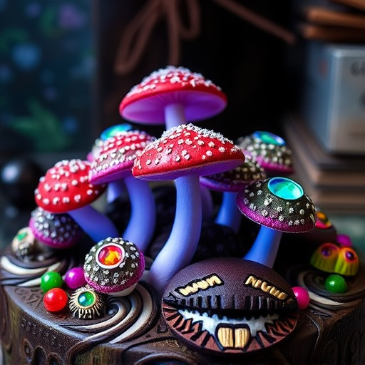 Psilocybin Magic Mushroom Chocolates Display