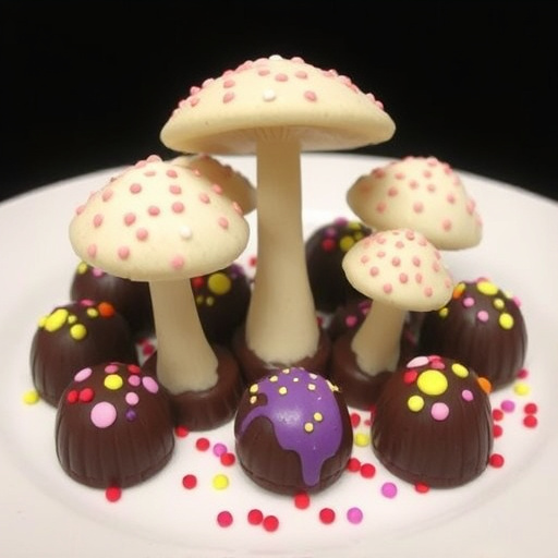Psilocybin Magic Mushroom Chocolates Display