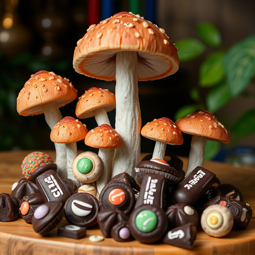 Psilocybin Magic Mushroom Chocolates Display