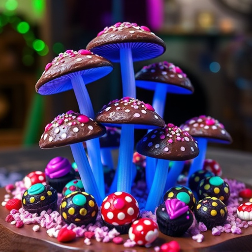 Psilocybin Magic Mushroom Chocolates Display