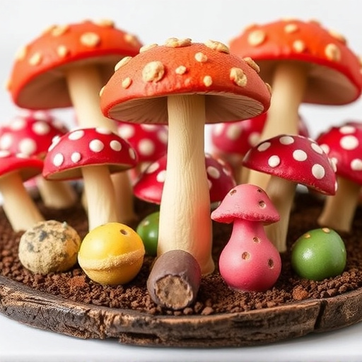 Psilocybin Magic Mushroom Chocolates Display