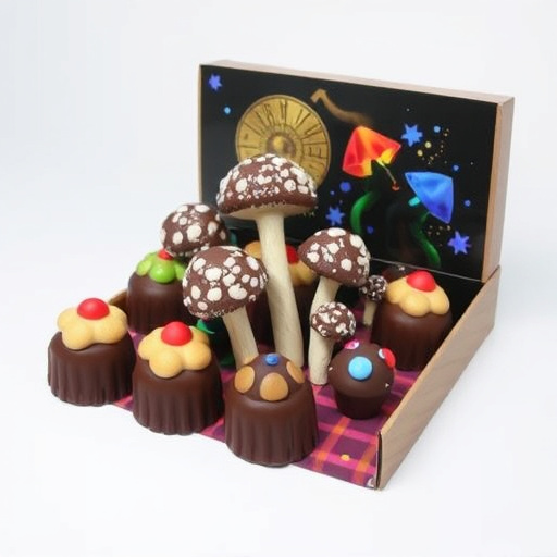 Psilocybin Magic Mushroom Chocolates Display