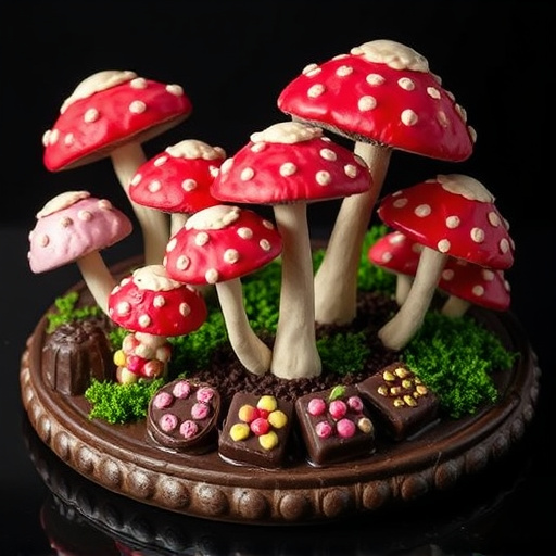 Psilocybin Magic Mushroom Chocolates Display