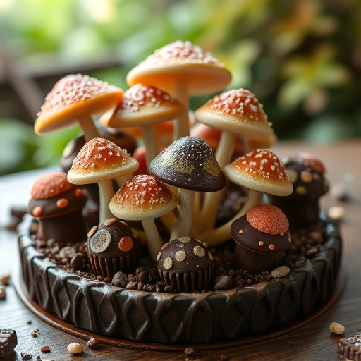 Psilocybin Magic Mushroom Chocolates Display