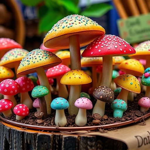 Psilocybin Magic Mushroom Chocolates Display