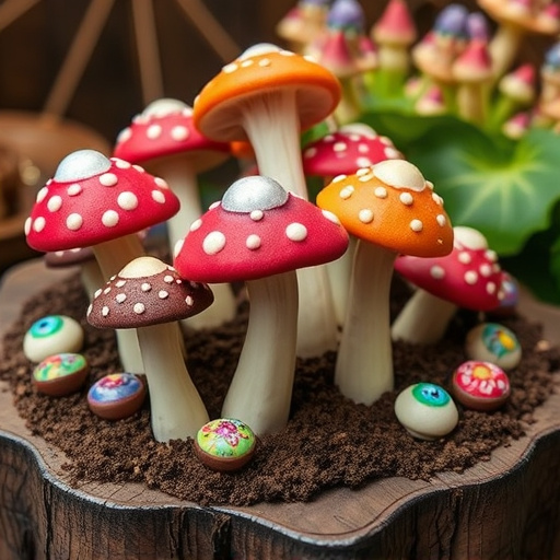 Psilocybin Magic Mushroom Chocolates Display