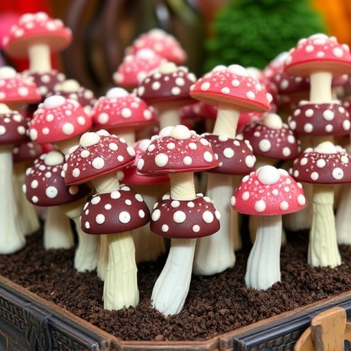Psilocybin Magic Mushroom Chocolates Display