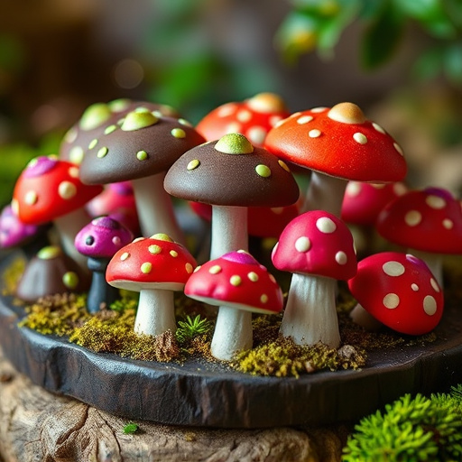 Psilocybin Magic Mushroom Chocolates Display