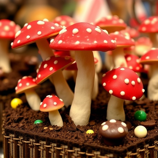 Psilocybin Magic Mushroom Chocolates Display