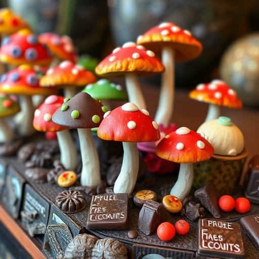 Psilocybin Magic Mushroom Chocolates Display