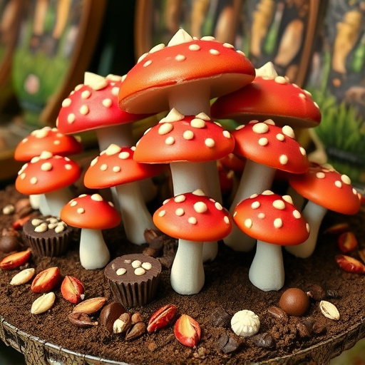 Psilocybin Magic Mushroom Chocolates Display