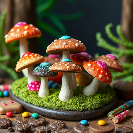 Psilocybin Magic Mushroom Chocolates Display