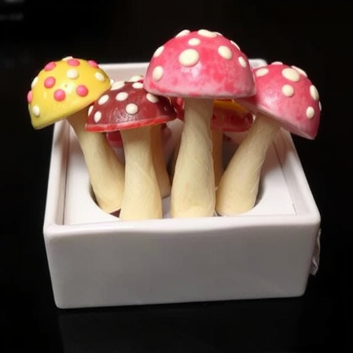Psilocybin Magic Mushroom Chocolates Display