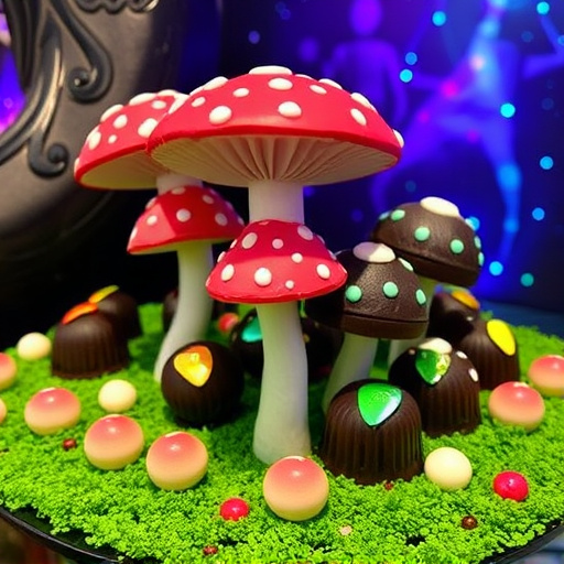 Psilocybin Magic Mushroom Chocolates Display