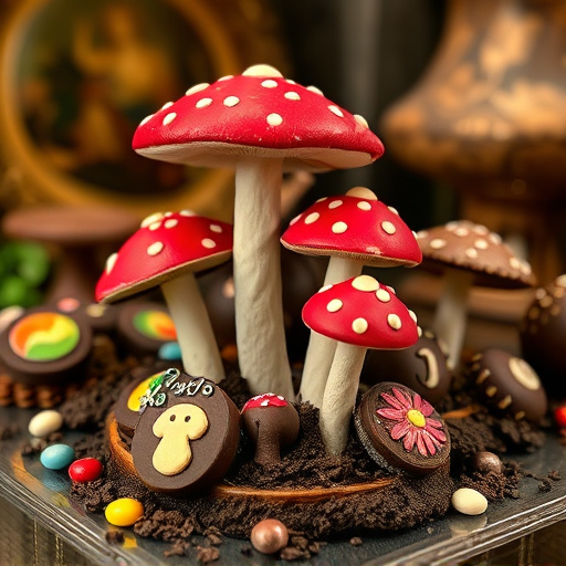 Psilocybin Magic Mushroom Chocolates Display