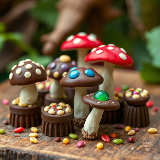 Psilocybin Magic Mushroom Chocolates Display