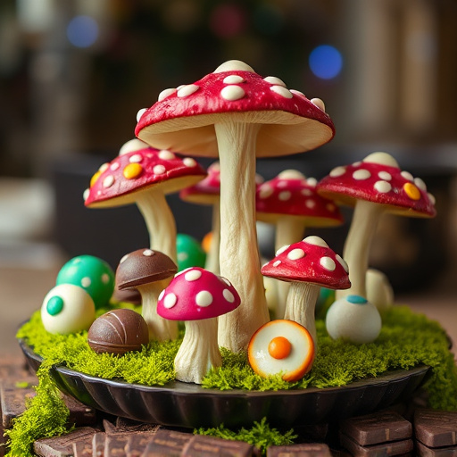 Psilocybin Magic Mushroom Chocolates Display