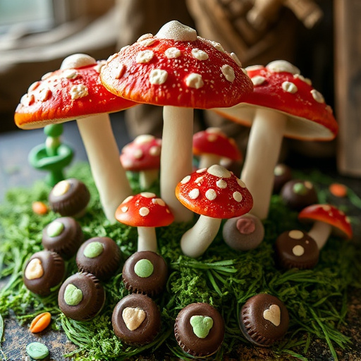 Psilocybin Magic Mushroom Chocolates Display