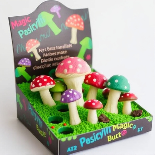 Psilocybin Magic Mushroom Chocolates Display