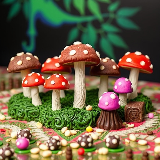 Psilocybin Magic Mushroom Chocolates Display
