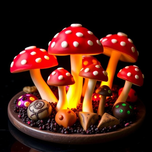 Psilocybin Magic Mushroom Chocolates Display