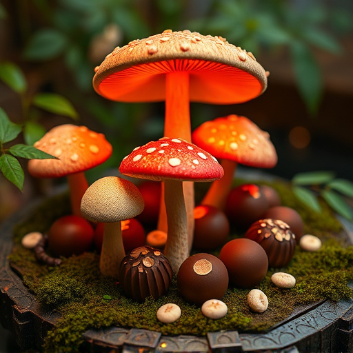 Psilocybin Magic Mushroom Chocolates Display