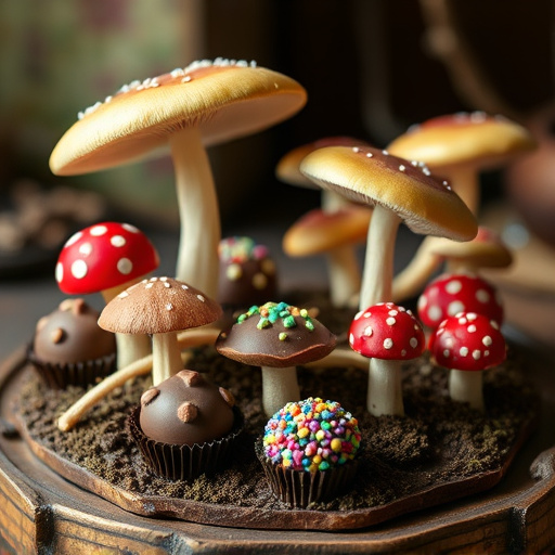 Psilocybin Magic Mushroom Chocolates Display