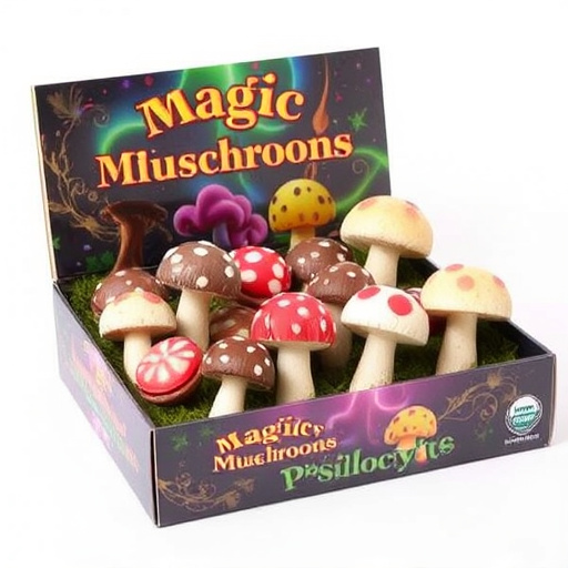 Psilocybin Magic Mushroom Chocolates Display