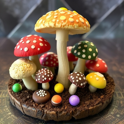 Psilocybin Magic Mushroom Chocolates Display