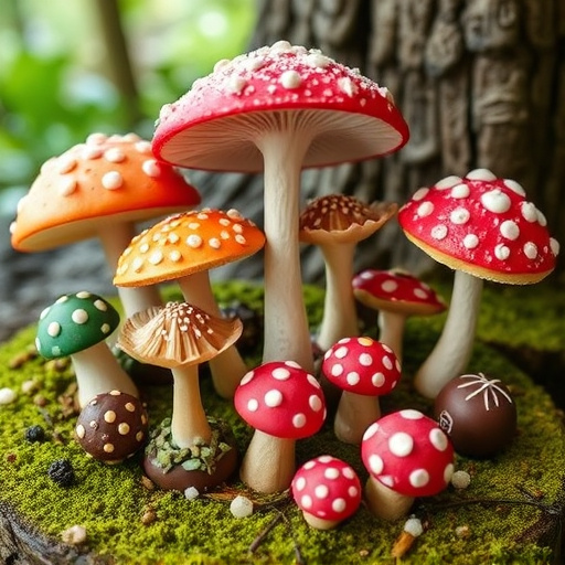 Psilocybin Magic Mushroom Chocolates Display