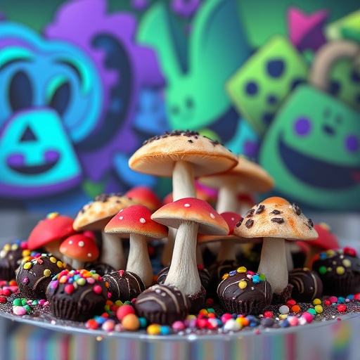 Psilocybin Magic Mushroom Chocolates Display
