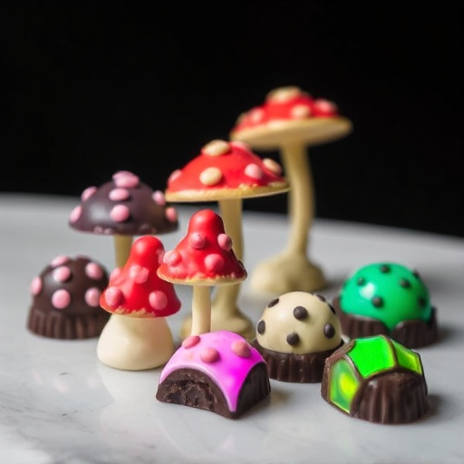 Psilocybin Magic Mushroom Chocolates Display