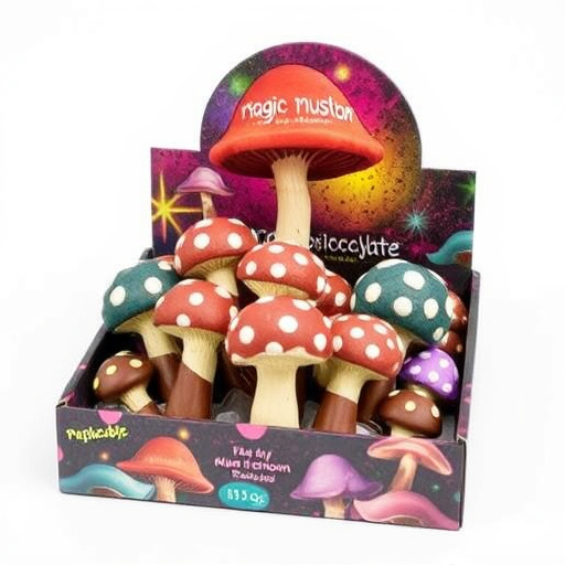 Psilocybin Magic Mushroom Chocolates Display