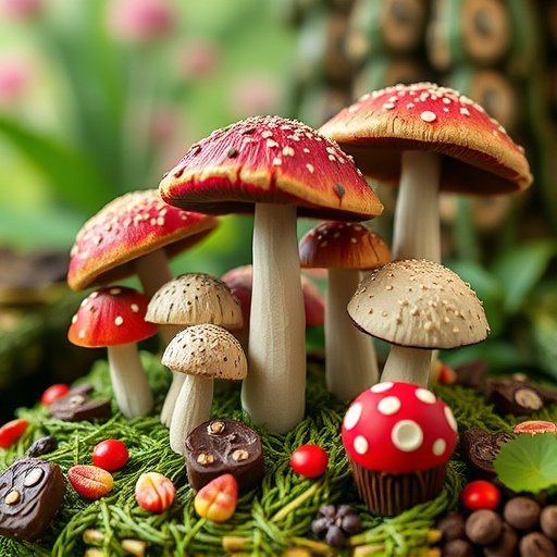 Psilocybin Magic Mushroom Chocolates Display