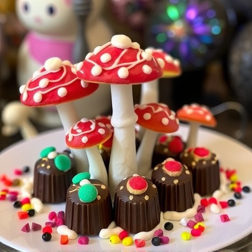 Psilocybin Magic Mushroom Chocolates Display