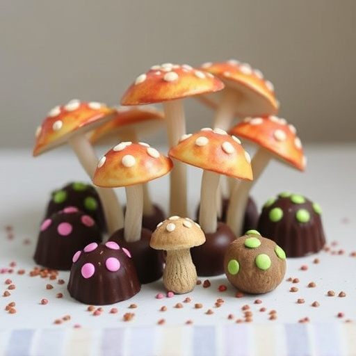 Psilocybin Magic Mushroom Chocolates Display