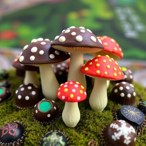 Psilocybin Magic Mushroom Chocolates Display