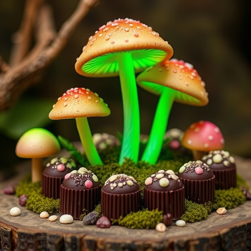 Psilocybin Magic Mushroom Chocolates Display