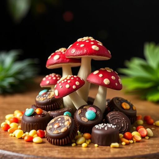 Psilocybin Magic Mushroom Chocolates Display