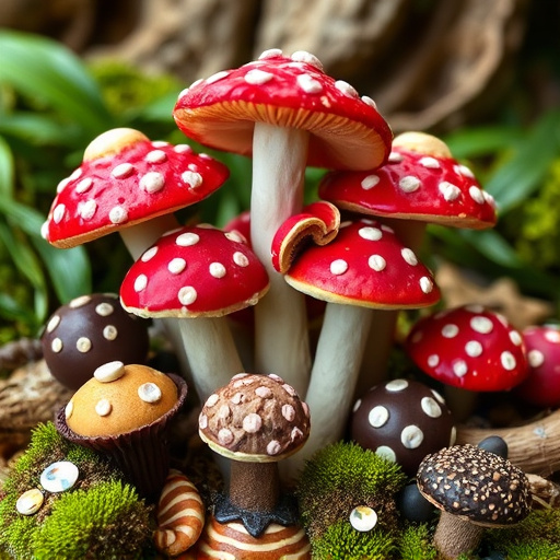 Psilocybin Magic Mushroom Chocolates Display