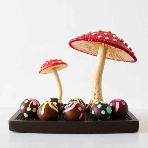 Psilocybin Magic Mushroom Chocolates Display