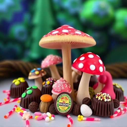 Psilocybin Magic Mushroom Chocolates Display