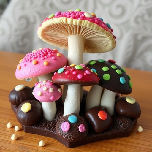 Psilocybin Magic Mushroom Chocolates Display
