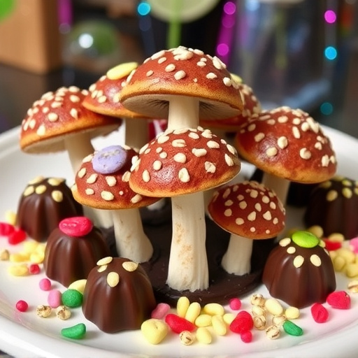 Psilocybin Magic Mushroom Chocolates Display