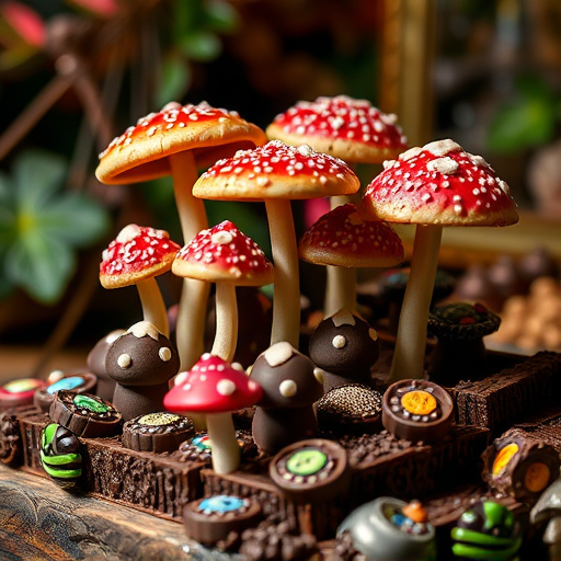 Psilocybin Magic Mushroom Chocolates Display