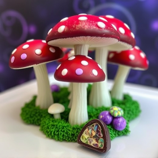 Psilocybin Magic Mushroom Chocolates Display