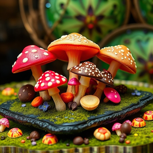 Psilocybin Magic Mushroom Chocolates Display