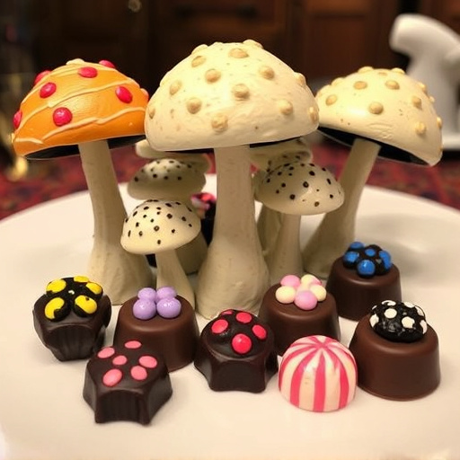 Psilocybin Magic Mushroom Chocolates Display