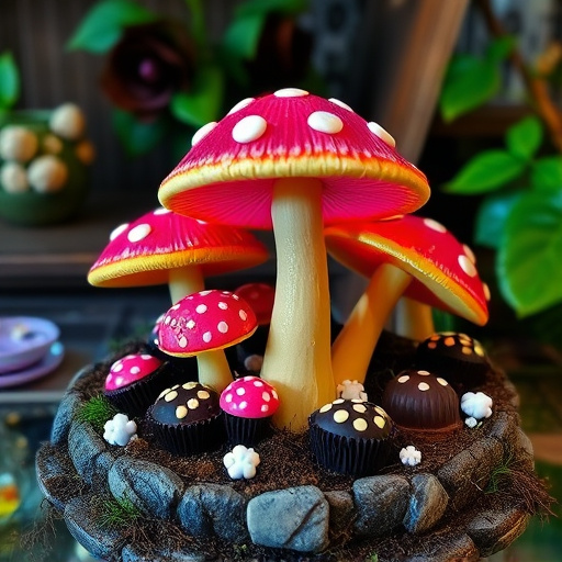 Psilocybin Magic Mushroom Chocolates Display