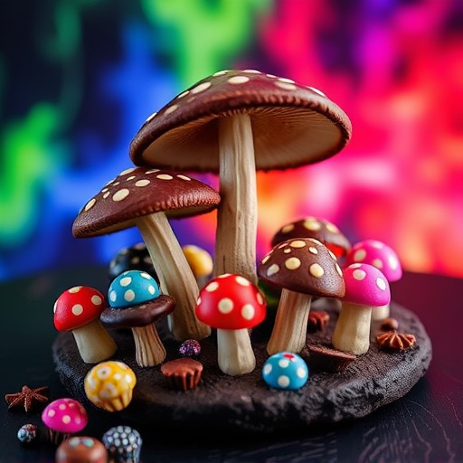 Psilocybin Magic Mushroom Chocolates Display